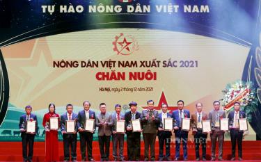 Yên Bái có 1 đại diện được vinh danh trong nhóm chăn nuôi tại Lễ tôn vinh Nông dân Việt Nam xuất sắc năm 2021.
